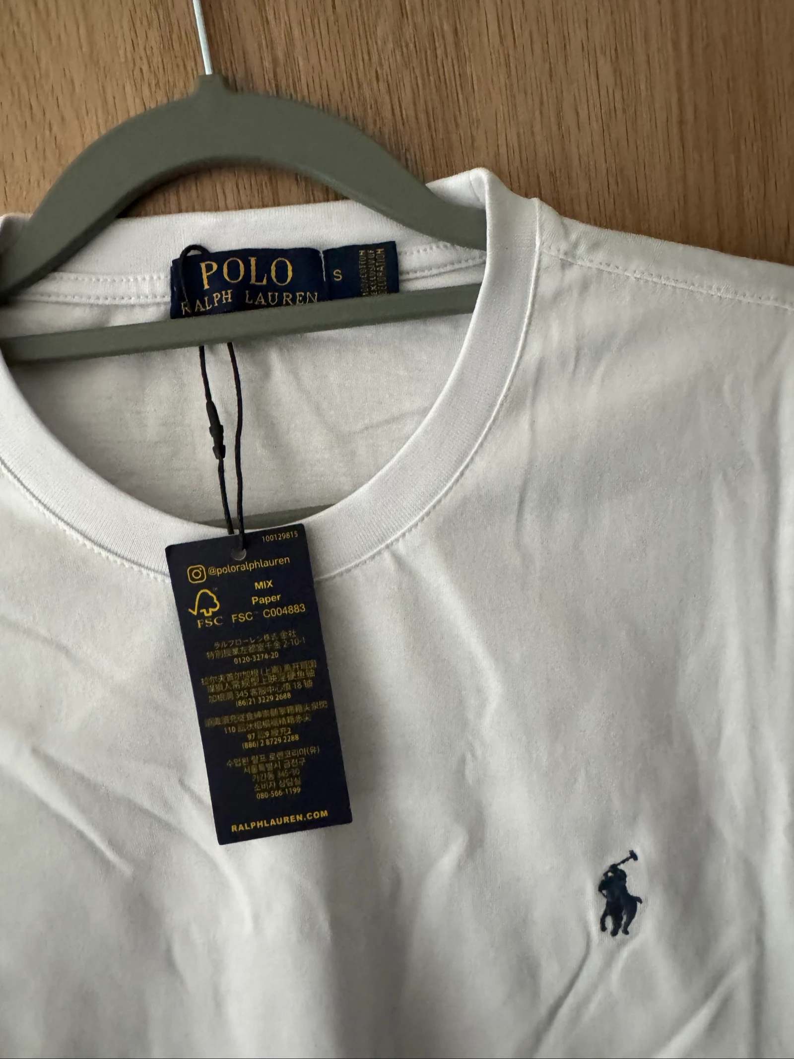 Camiseta Ralph Lauren blanca - nunca usada - talla S – photo 2